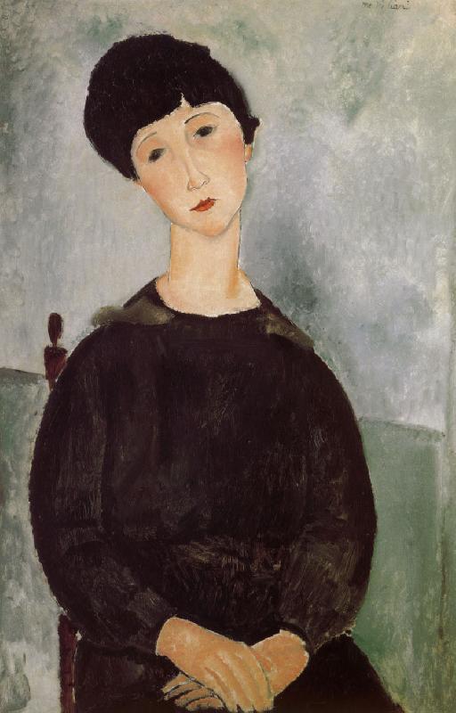  Seated Young woman